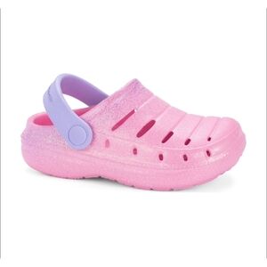 Rugged Shark Pink Sparkling EVA Clog